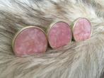 Roze Parelmoer kastknop/wandhaak - Epoxy in Gouden Case, Huis en Inrichting, Woonaccessoires | Overige, Almere, JoyClusive, Nieuw