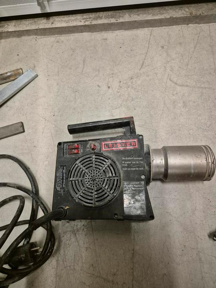 Leister hotwind Heteluchtpistool - Professioneel Gereedschap, Doe-het-zelf en Verbouw, Gereedschap | Overige machines, Gebruikt