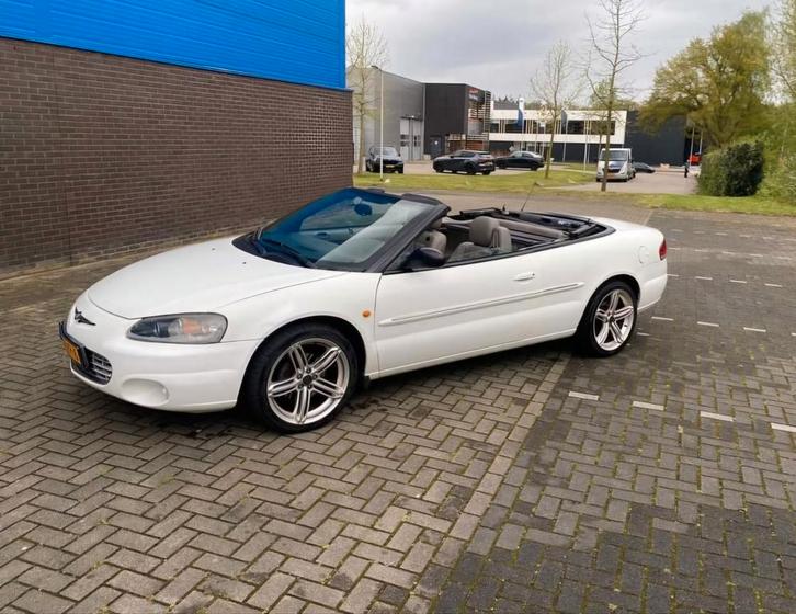 Chrysler Sebring 2.7 I V6 Cabrio AUT 2002 Grijs, Auto's, Chrysler, Particulier, Sebring, Benzine, E, Cabriolet, Automaat, Geïmporteerd