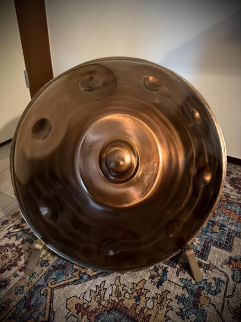 Pandakini Handpan - Eb3 La Sirena 16 / Kabeção Signature, Muziek en Instrumenten, Percussie, Zo goed als nieuw, Melodische percussie