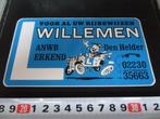 stickers Den Helder Voor al uw rijbewijzen WILLEMEN ANWB, Verzamelen, Stickers, Ophalen, Zo goed als nieuw, Overige typen