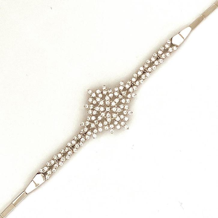 Kocak gold wit gouden armband, Sieraden, Tassen en Uiterlijk, Armbanden, Zo goed als nieuw, Goud, Wit, Ophalen of Verzenden