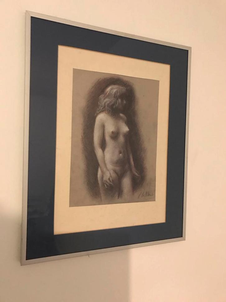 Cornelis le mair, Antiek en Kunst, Kunst | Tekeningen en Foto's, Ophalen of Verzenden