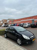 Opel Corsa 1.2 16V 3D WR 2008 Zwart, Auto's, Opel, Voorwielaandrijving, 450 kg, 1229 cc, Zwart