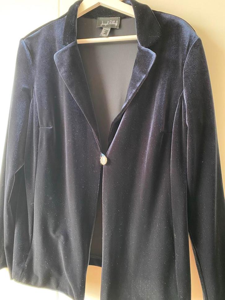 Joseph Ribkoff nachtblauw jasje - maat 16, Kleding | Dames, Jasjes, Kostuums en Pakken, Nieuw, Jasje, Maat 46/48 (XL) of groter