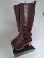 Swedish Hasbeens maat 38 laarzen, Kleding | Dames, Schoenen, Hoge laarzen, Bruin, Verzenden, Gedragen