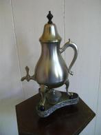 Nette kraantjespot met brander. N.V. Metawa, Antiek en Kunst, Antiek | Tin, Ophalen of Verzenden