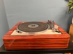 Lenco L75 in waanzinnige plint AT-VM540ML gereviseerd, Pitch-regelaar, Zo goed als nieuw, Platenspeler, Ophalen