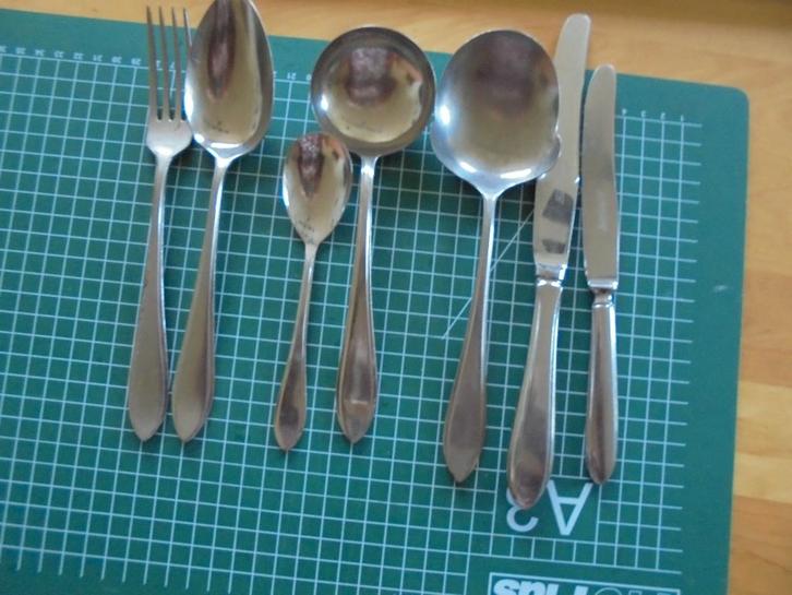 gero zilmeta 718 puntfilet diversen, Huis en Inrichting, Keuken | Bestek, Rvs of Chroom, Ophalen of Verzenden