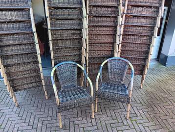 Horecaproof terrasstoelen-terras stoelen en tafels OPRUIMING beschikbaar voor biedingen
