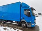 DAF LF 45.  7.5 tonner, Auto's, Vrachtwagens, Euro 5, Blauw, Bedrijf, Grijs