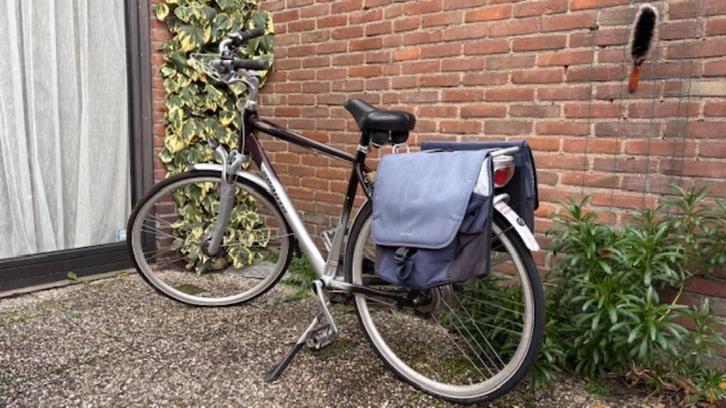 Herenfiets, Fietsen en Brommers, Fietsen | Heren | Herenfietsen, Gebruikt, Sparta, 53 tot 57 cm, Versnellingen, Ophalen