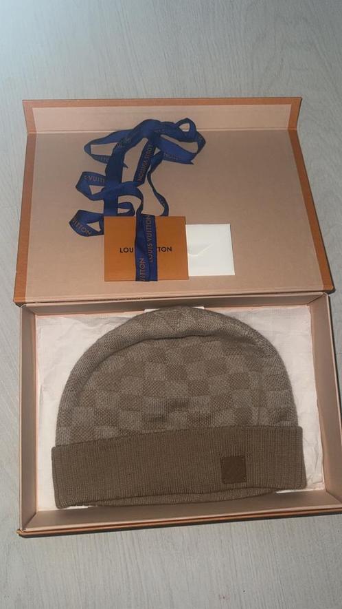 Orginele Beige Louis Vuitton muts, Kleding | Heren, Mutsen, Sjaals en Handschoenen, Gedragen, Muts, Overige maten, Ophalen of Verzenden