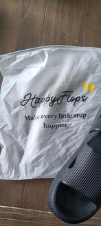 Happy Flops maat 42-43 NIEUW, Kleding | Heren, Schoenen, Slippers, Zwart, Happyflops, Nieuw