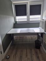 Wit bureau 150x80x73,5, Ophalen, Gebruikt