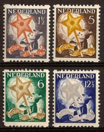 Nederland Roltanding 98/101 postfris 1933 beschikbaar voor biedingen