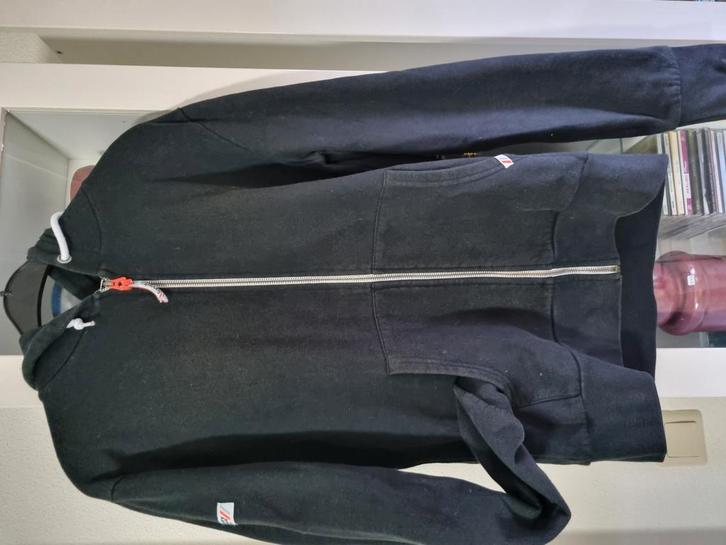 Blauw Superdry sweatvest, mt S, Kleding | Heren, Truien en Vesten, Gedragen, Blauw, Ophalen of Verzenden