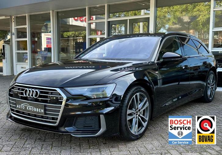 Audi A6 Avant 50 TFSI e quattro S-Line Led, Leer, 360 Camera, Auto's, Audi, Bedrijf, Te koop, A6, 360° camera, 4x4, ABS, Achteruitrijcamera