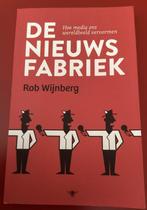 De Nieuwsfabriek Rob Wijnberg, Boeken, Politiek en Maatschappij, Gelezen, Maatschappij en Samenleving, Ophalen of Verzenden, Rob Wijnberg