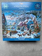 Gibson Puzzel - Winter Stroll 1000 stukjes, Hobby en Vrije tijd, Denksport en Puzzels, Ophalen of Verzenden, 500 t/m 1500 stukjes