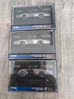 3 lege cassettebandjes TDK, Ophalen of Verzenden, Overige genres, 2 t/m 25 bandjes