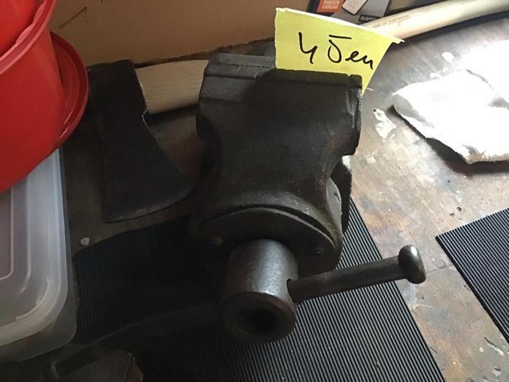 Vintage Bankschroef, Doe-het-zelf en Verbouw, Gereedschap | Handgereedschap, Gebruikt, Ophalen of Verzenden