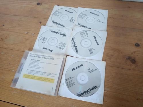 Microsoft Works Suite 2001 PC CD-Rom Compleet Vintage, Computers en Software, Office-software, Gebruikt, Windows, Word, Overige programma's