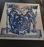 Oude blauwe tegel Venlo - Militaire Kazerne, Ophalen of Verzenden