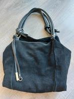 Gianni Chiarini suède (schouder)tas, zwart, Overige merken, Zwart, Ophalen of Verzenden, Zo goed als nieuw