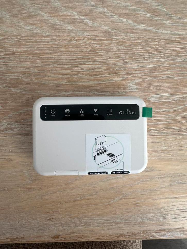 GL.iNet MIFI 4G Smart Router - Draagbare Wifi Router, Computers en Software, Netwerk switches, Gebruikt, Ophalen