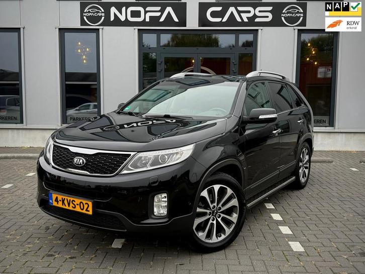 Kia Sorento 2.4 GDi Super Pack|2de eigenaar|Pano|Trekhaak|vo, Auto's, Kia, Bedrijf, Te koop, Sorento, ABS, Achteruitrijcamera