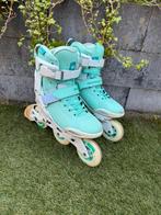 Leuke Skates Powerslide - mintkleurig, Ophalen, Wielen of Lagers, Verstelbaar, Gebruikt