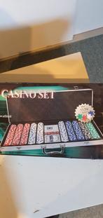 Pokerset 500 fiches in luxe koffer - Nieuw!, Vijf spelers of meer, Ophalen, Nieuw