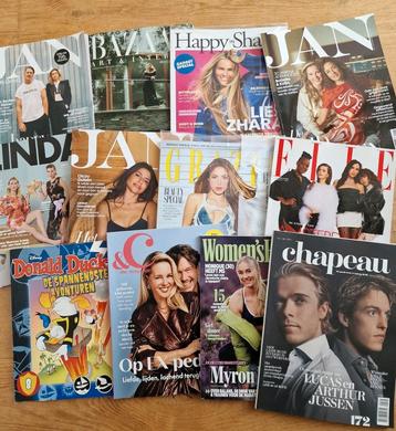 Nieuw! Jan, Bazaar, C, Linda, Grazia, Elle, Happy in shape. beschikbaar voor biedingen
