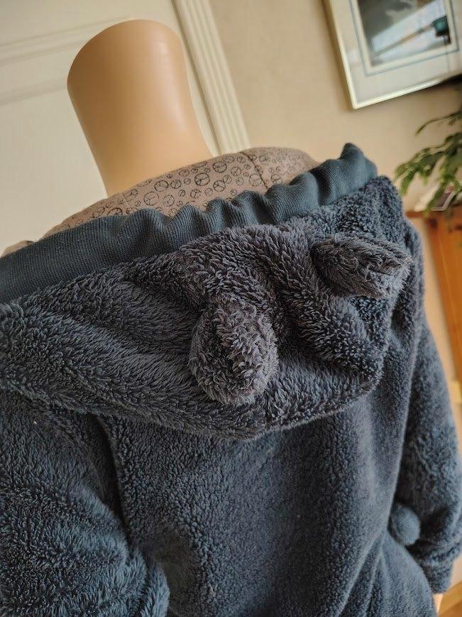 Warme teddy beer trui van sublevel, Kleding | Dames, Truien en Vesten, Zo goed als nieuw, Maat 36 (S), Blauw, Verzenden