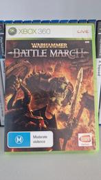 XBOX360  - WARHAMMER - BATTLE MARCH, Avontuur en Actie, 1 speler, Ophalen of Verzenden, Zo goed als nieuw