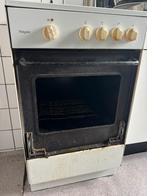 gasfornuis - oven glas kapot, Witgoed en Apparatuur, Fornuizen, Ophalen, 4 kookzones, Zo goed als nieuw, Gas