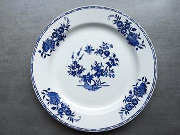 Boch Belgium la Louviere Grand Bouquet groot bord beschikbaar voor biedingen