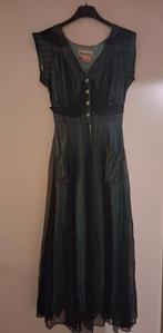 Vintage Avondjurk Brazilia - Maat 36, Kleding | Dames, Blauw, Ophalen of Verzenden, Maat 36 (S), Gedragen