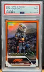 Max Verstappen F1 Topps Chrome Orange PSA 9, Ophalen of Verzenden, Zo goed als nieuw