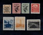 X181A) diverse lokaal Stockholm ouder materiaal, Ophalen of Verzenden, Zweden, Postfris