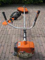 Stihl FS120 Bosmaaier Maaikop + Harnas Benzine, Ophalen, Gebruikt, Benzine, STIHL