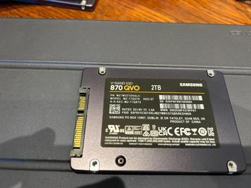 2TB Samsung 870 QVO SSD - MZ-77Q2T0 (3) beschikbaar voor biedingen