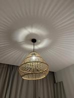 Mooie bamboe lamp, Huis en Inrichting, Lampen | Hanglampen, Ophalen, Zo goed als nieuw, Hout, Minder dan 50 cm