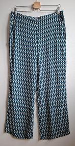 King Louie, broek met grafische print, papillon blauw, mt 40, Maat 38/40 (M), Overige kleuren, Ophalen of Verzenden, Lang