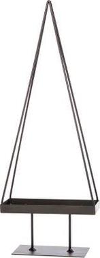 2x Metalen Piramide Decoratie - Zwart - 63cm, Ophalen, Nieuw