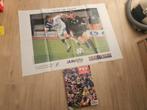 Ajax Peter van Vossen, Verzamelen, Ophalen of Verzenden, Zo goed als nieuw, Ajax, Poster, Plaatje of Sticker