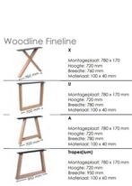 Onderstel tafel | Massief eikenhout, 50 tot 100 cm, Nieuw, Landelijk modern | Massief eiken, Rechthoekig