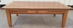 Koloniale salontafel met lade. Het kan geleverd worden., Ophalen, Gebruikt, 100 tot 150 cm, Eikenhout