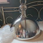 Hanglamp Gepolijst Nikkel - Stijlvol Design, Ophalen of Verzenden, Zo goed als nieuw, Metaal, Modern